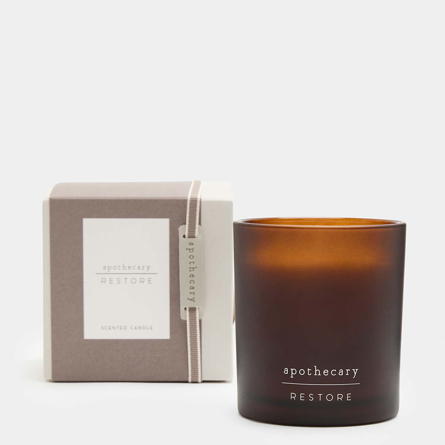 Apothecary Restore Boxed Candle - Amber