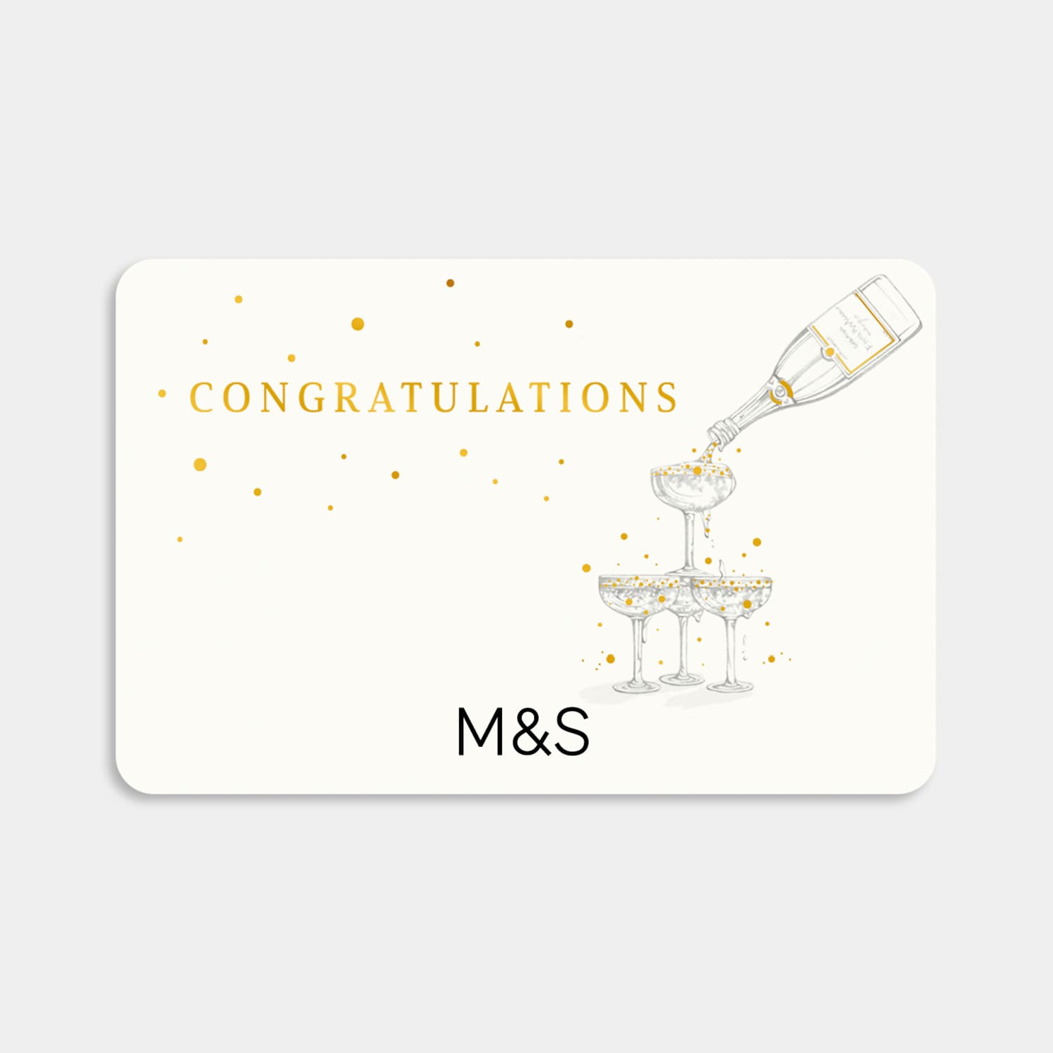 M&S Champagne Tower E-Gift Card