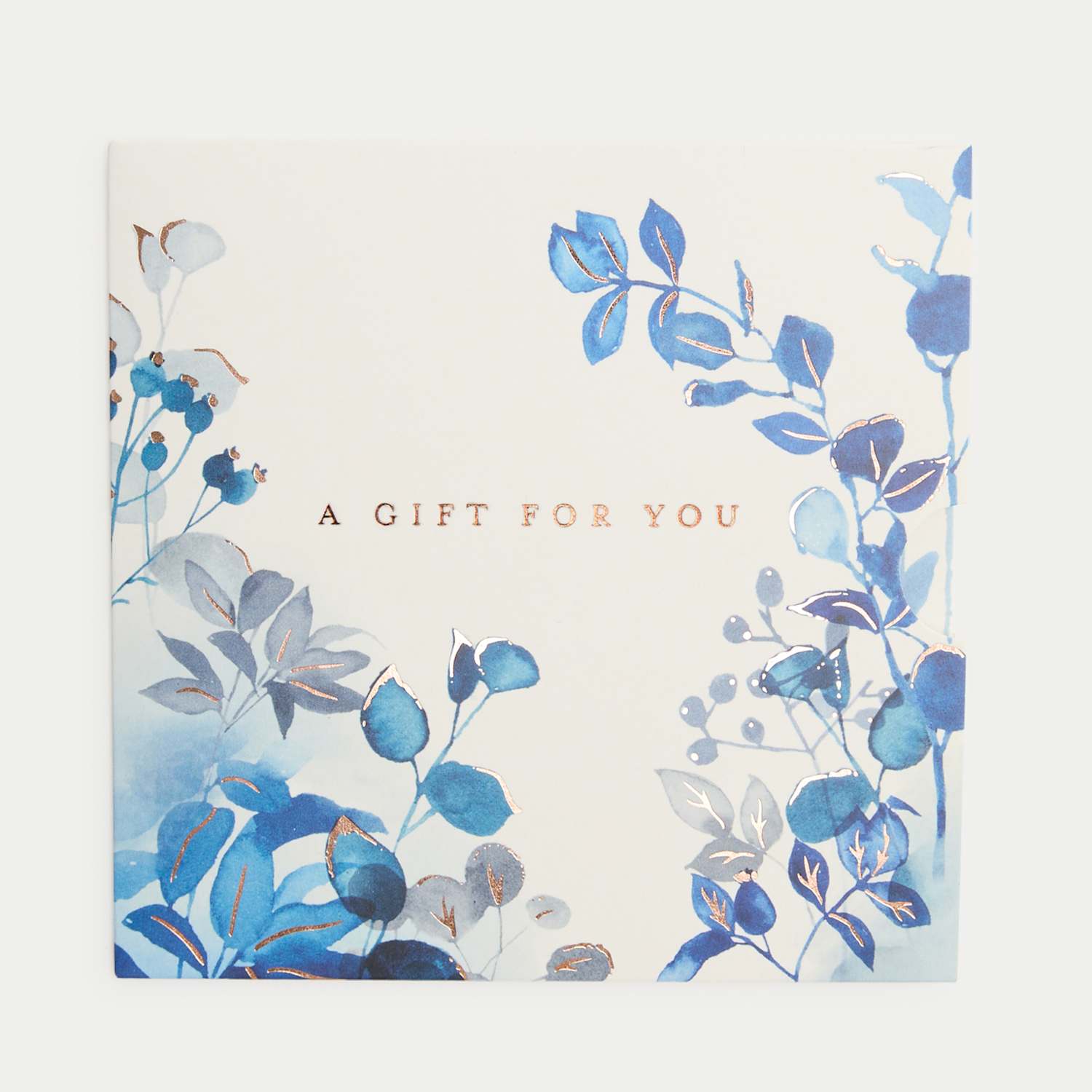 M&S Blue Foliage Gift Card