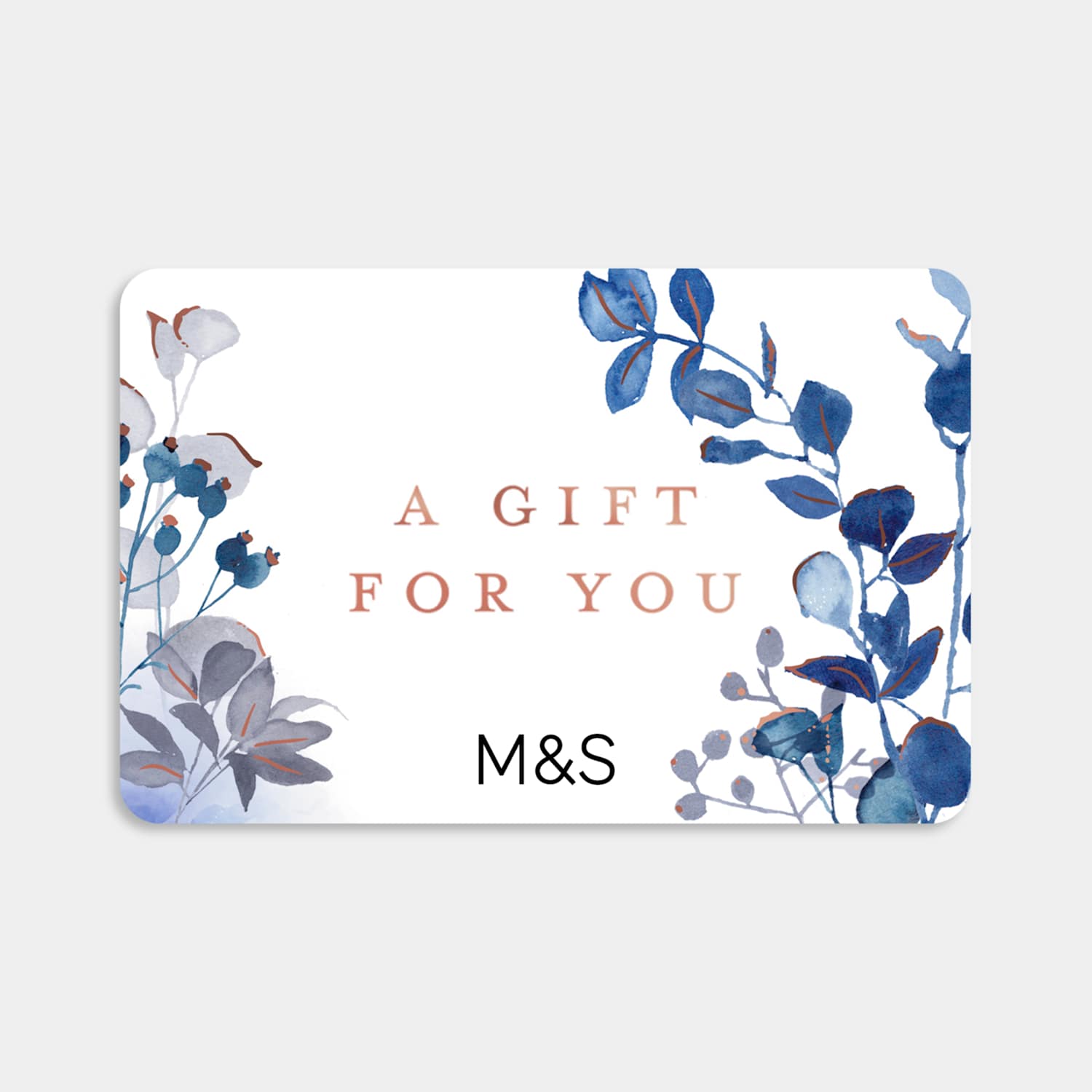 M&S Blue Foliage E-Gift Card