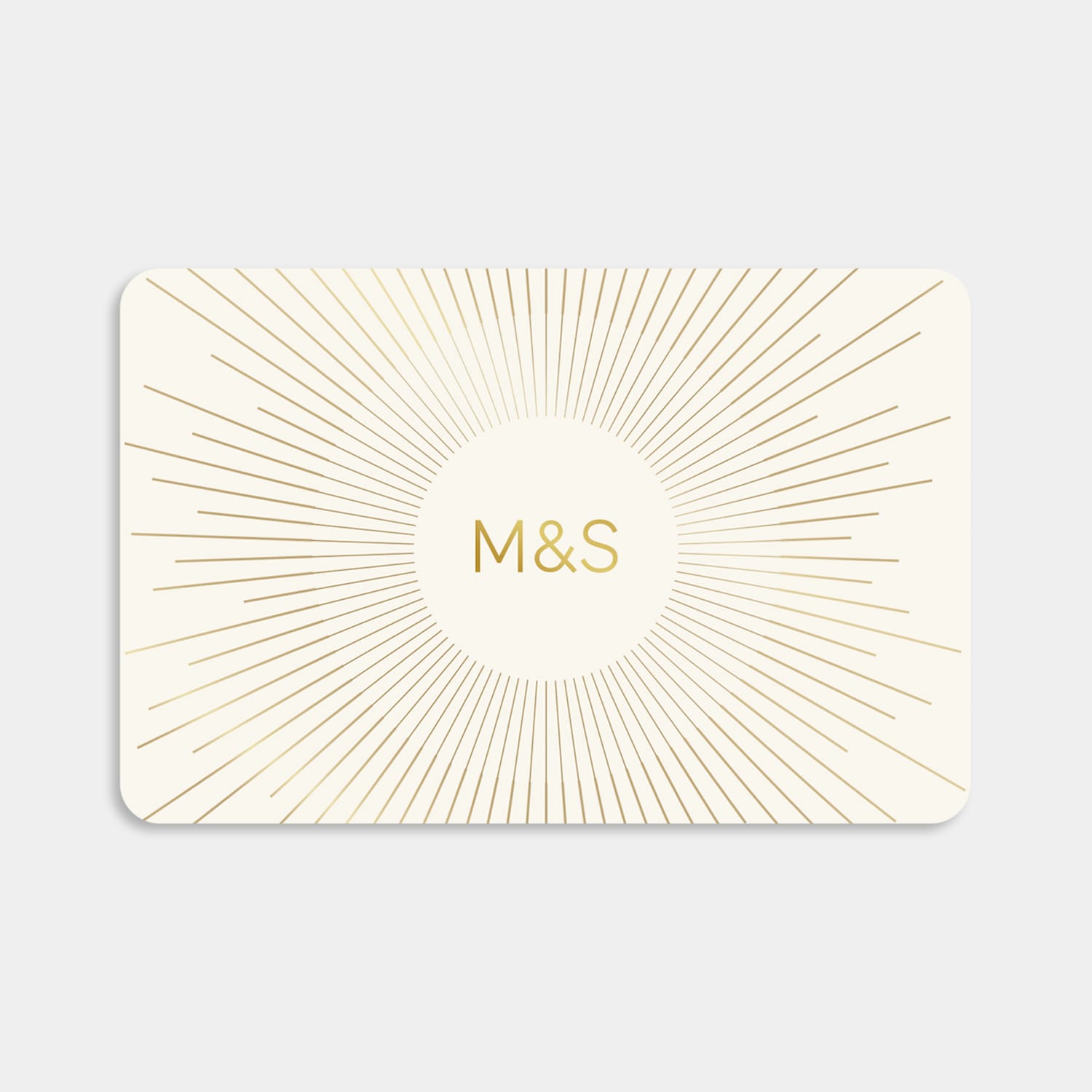 M&S Gold Sunburst E-Gift Card