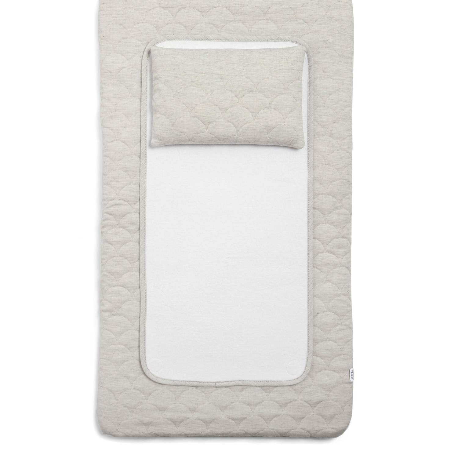 Mamas & Papas Kids Welcome to the World Luxury Changing Mat - Grey - Available at M&S