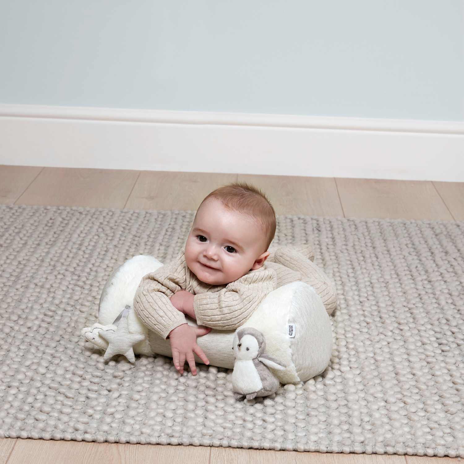 Mamas & Papas Kids Wish Upon a Cloud Tummy Time Roll (7lbs) - Multi - Available at M&S