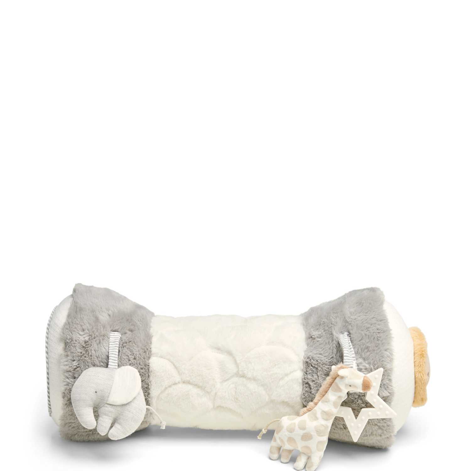 Mamas & Papas Kids Welcome to the World Tummy Time Roll (7lbs) - Grey - Available at M&S