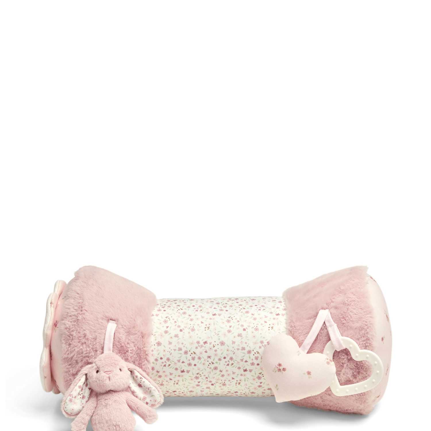 Mamas & Papas Kids Welcome to the World Tummy Time Roll (7lbs) - Pink - Available at M&S