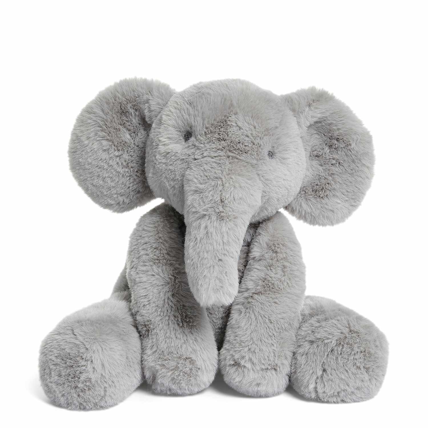 Mamas & Papas Kids Welcome to the World Elephant Soft Toy - Grey - Available at M&S