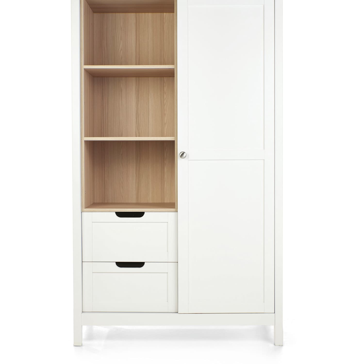 Mamas & Papas Unisex Harwell Wardrobe - White - Available at M&S