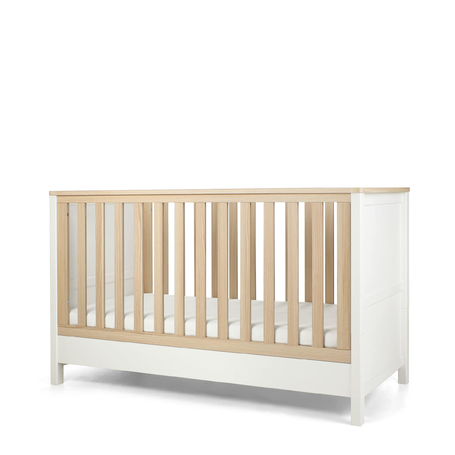 Mamas & Papas Unisex Harwell Cotbed - White - Available at M&S