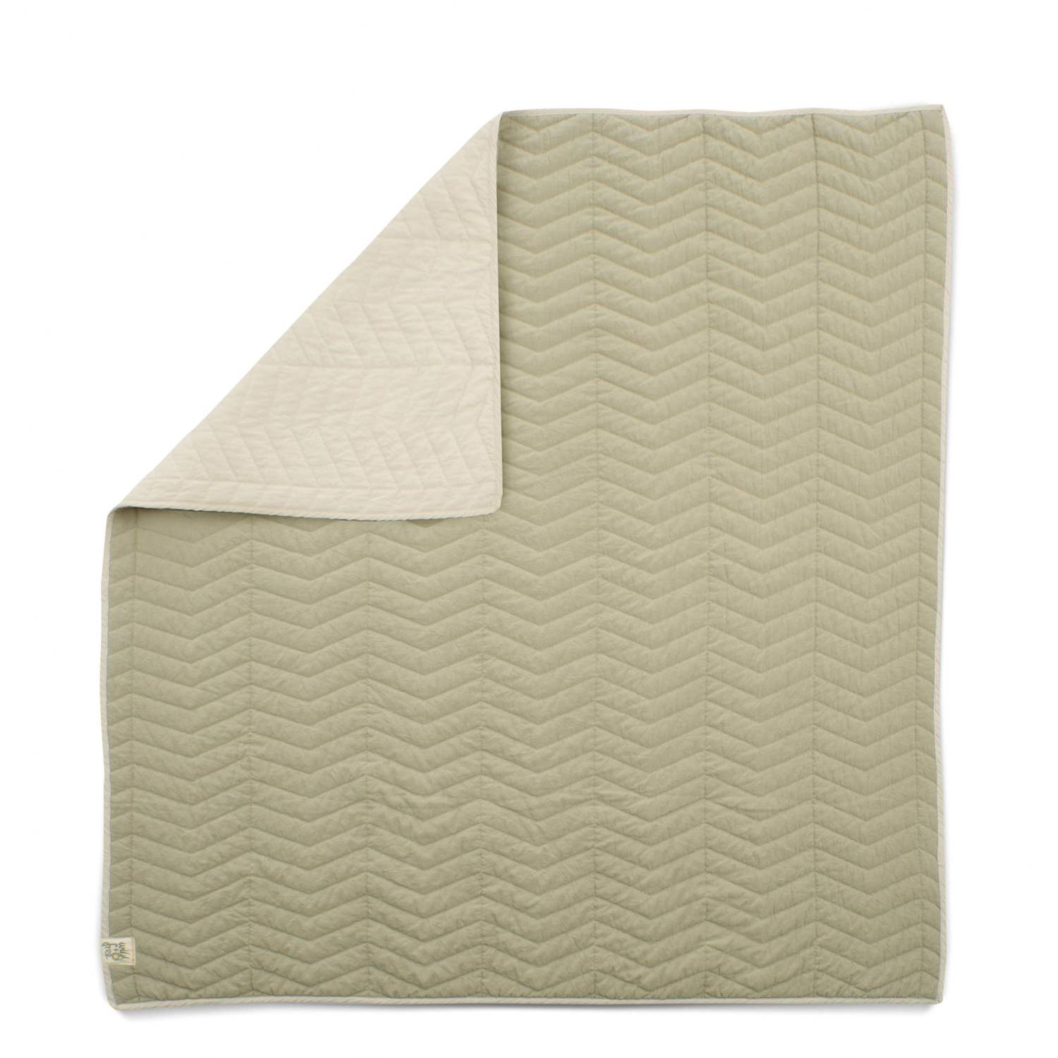 Mamas & Papas Kids Born to be Wild Cotbed 3.0 Tog Quilt - Green - Available at M&S