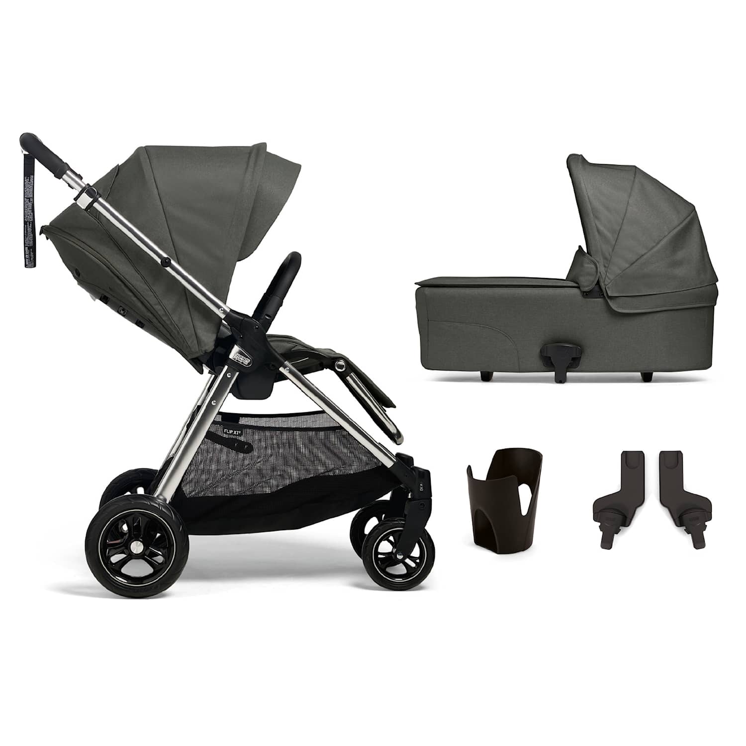 Mamas & Papas Kids Flip XT³ Starter Kit - Grey - Available at M&S
