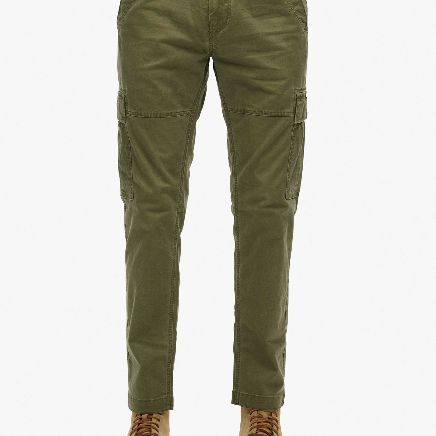 Superdry & Co Men's Tapered Fit Cargo Trousers - 32/32in - Khaki - Available at M&S