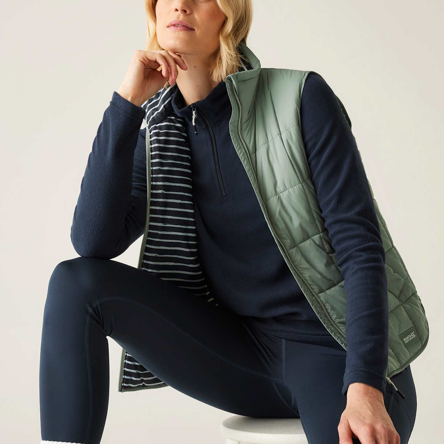 Regatta Women's Sweethart Half Zip Fleece - 16 - Navy - Available at M&S