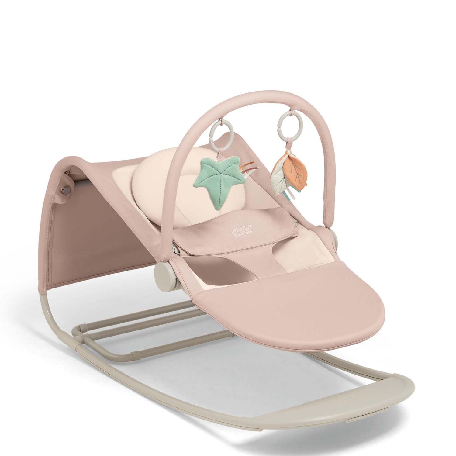 Mamas & Papas Kids Tempo 3-in-1 Rocker Ivy Bouncer - Pink - Available at M&S