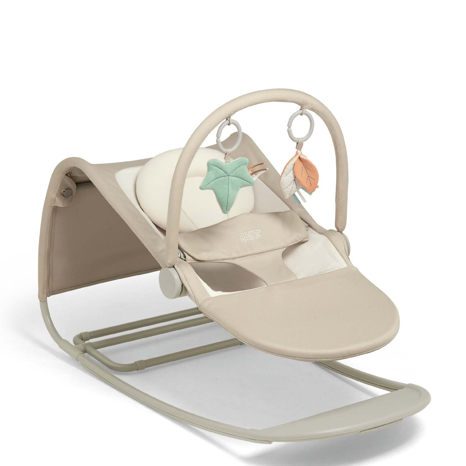 Mamas & Papas Kids Tempo 3-in-1 Rocker Ivy Bouncer - Brown - Available at M&S