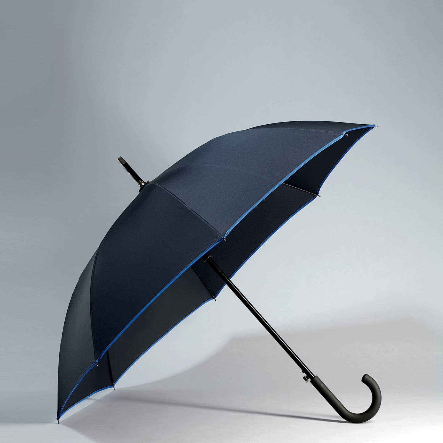 Charles Tyrwhitt Men's Rubber Umbrella - Navy Mix - Available at M&S