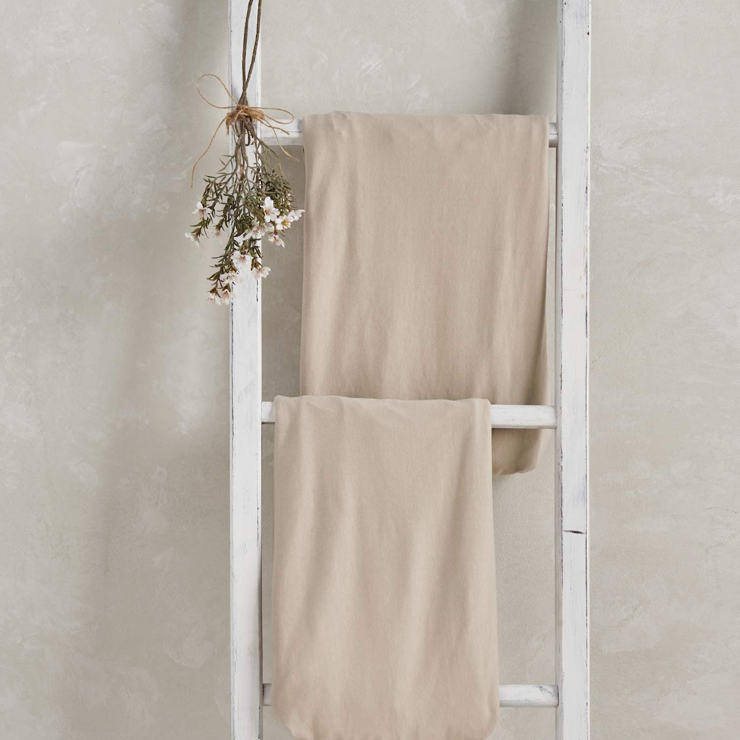 Mamas & Papas Kids 2 Pack Pure Cotton Cotbed Fitted Sheets - Brown - Available at M&S
