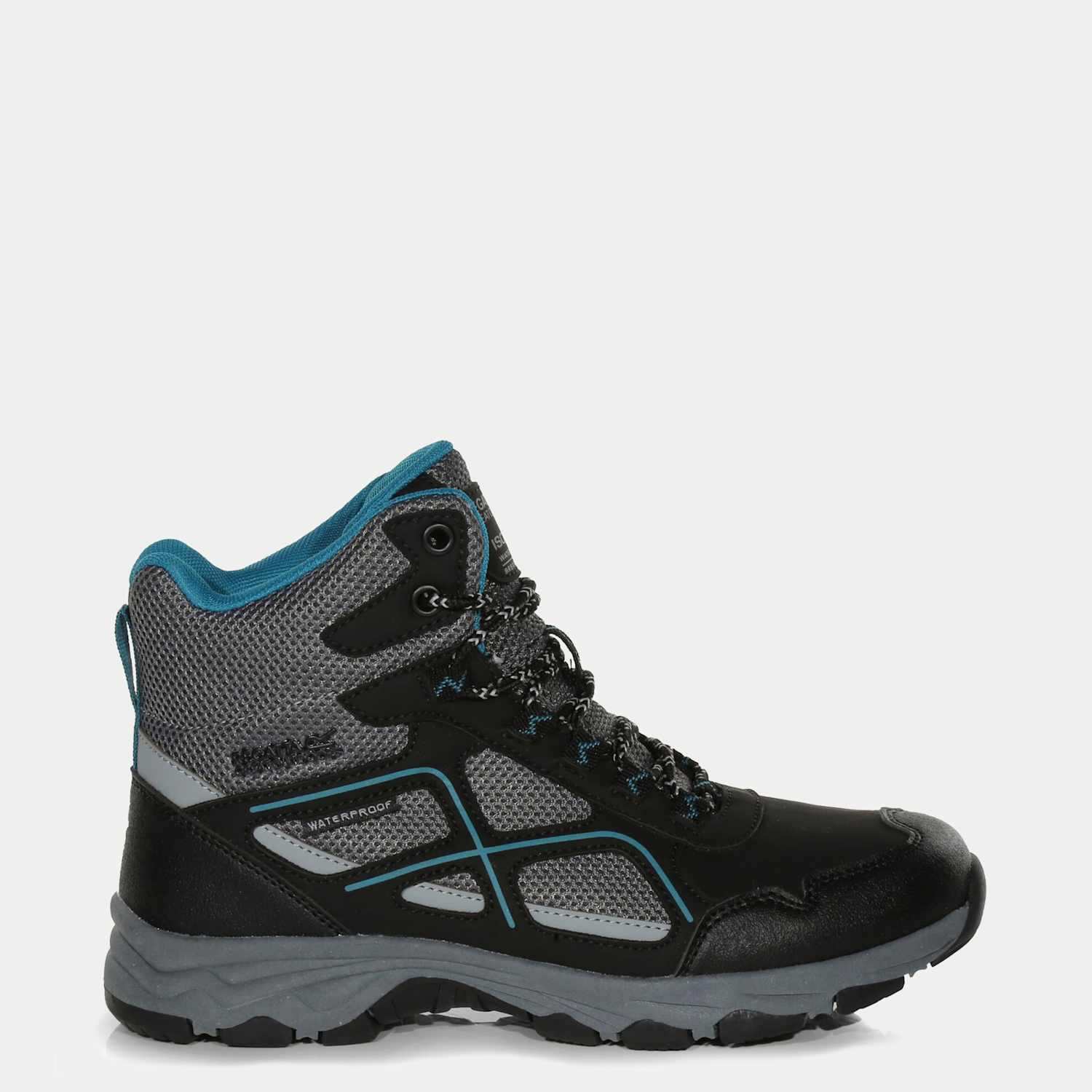 Regatta Women's Vendeavour Waterproof Walking Boots - 8 - Black Mix - Available at M&S