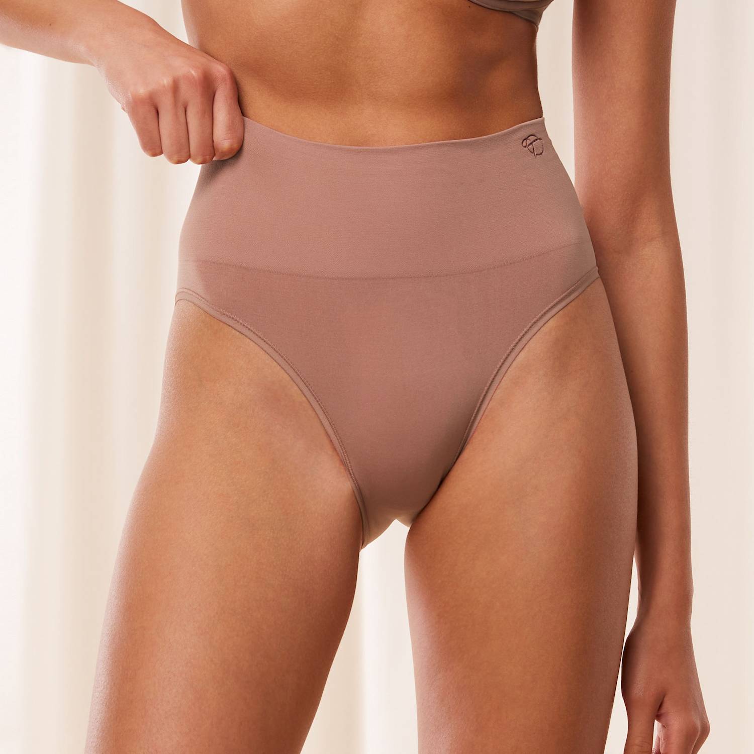 Triumph Women's Soft Sculpt High Waisted Tummy Control Shaping Knickers - 14 - Amber - Available at M&S