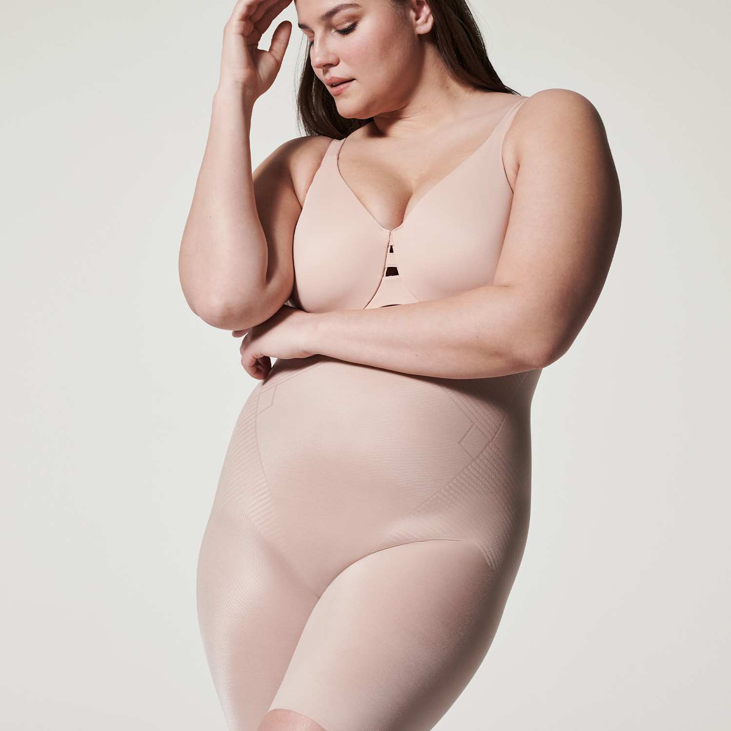 Women's SPANXshape Invisible High-Waisted Short - Extra Large - Beige - Available at M&S
