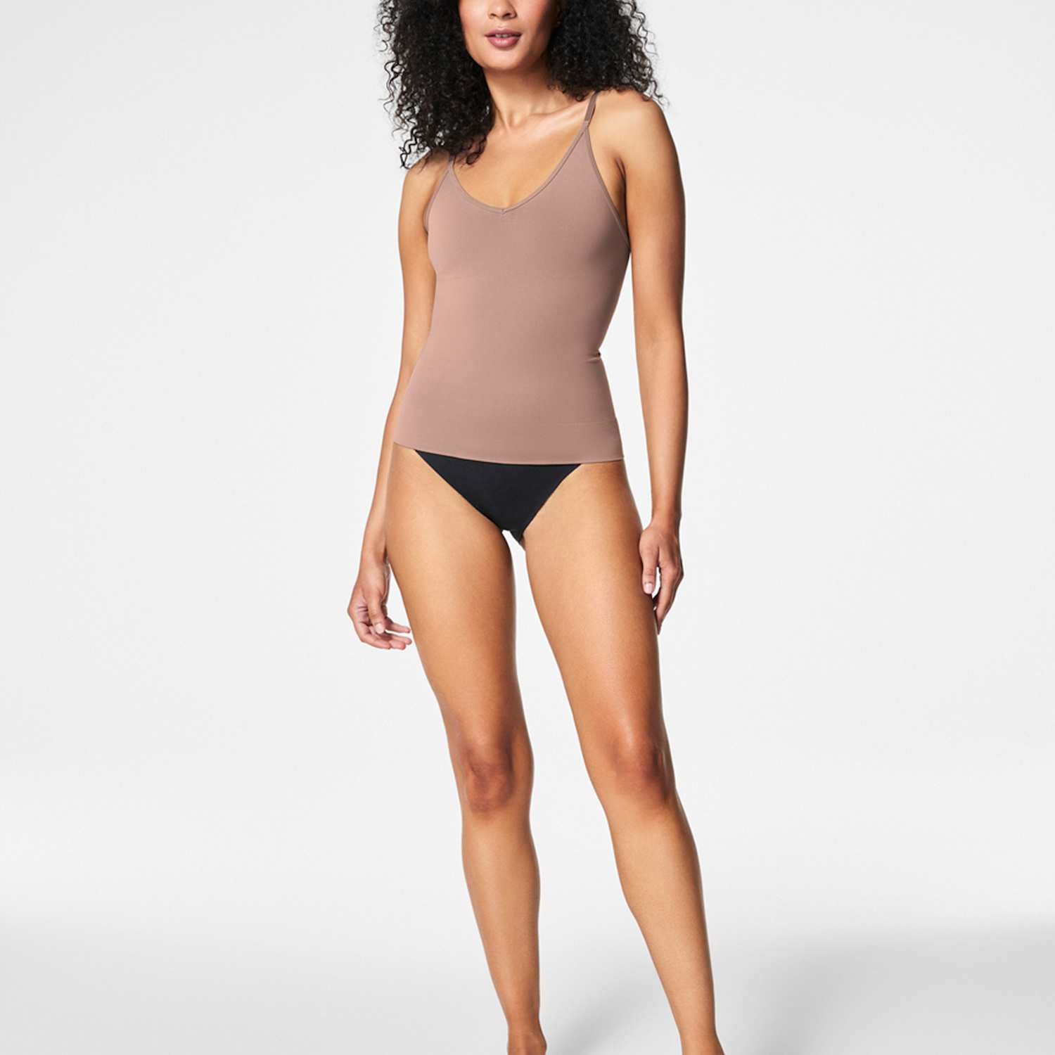 Women's SPANXsculpt Seamless Power Cami - Extra Large - Brown - Available at M&S
