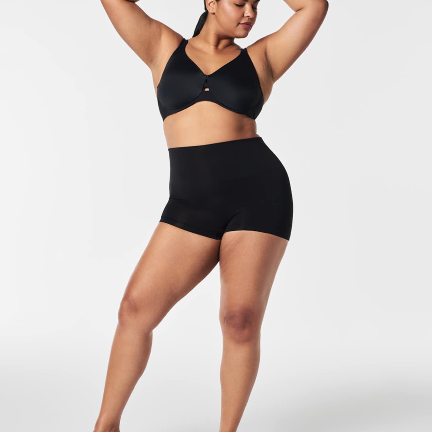Women's SPANXshape ExtraOrdinary Boyshort - Large - Black - Available at M&S
