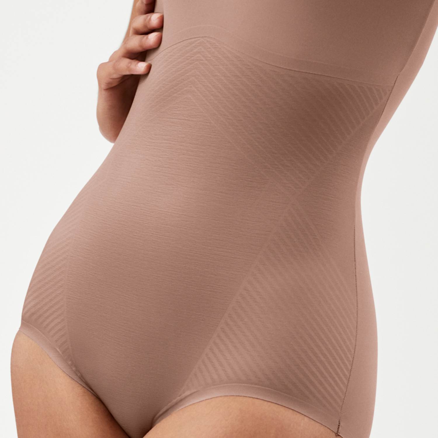 Women's SPANXshape Invisible Tank Bodysuit - Large - Cafe - Available at M&S