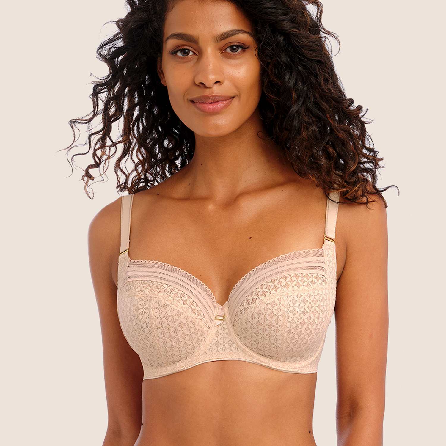 Freya Women's Viva Wired Side Support Bra D-K - 36H - Beige - Available at M&S