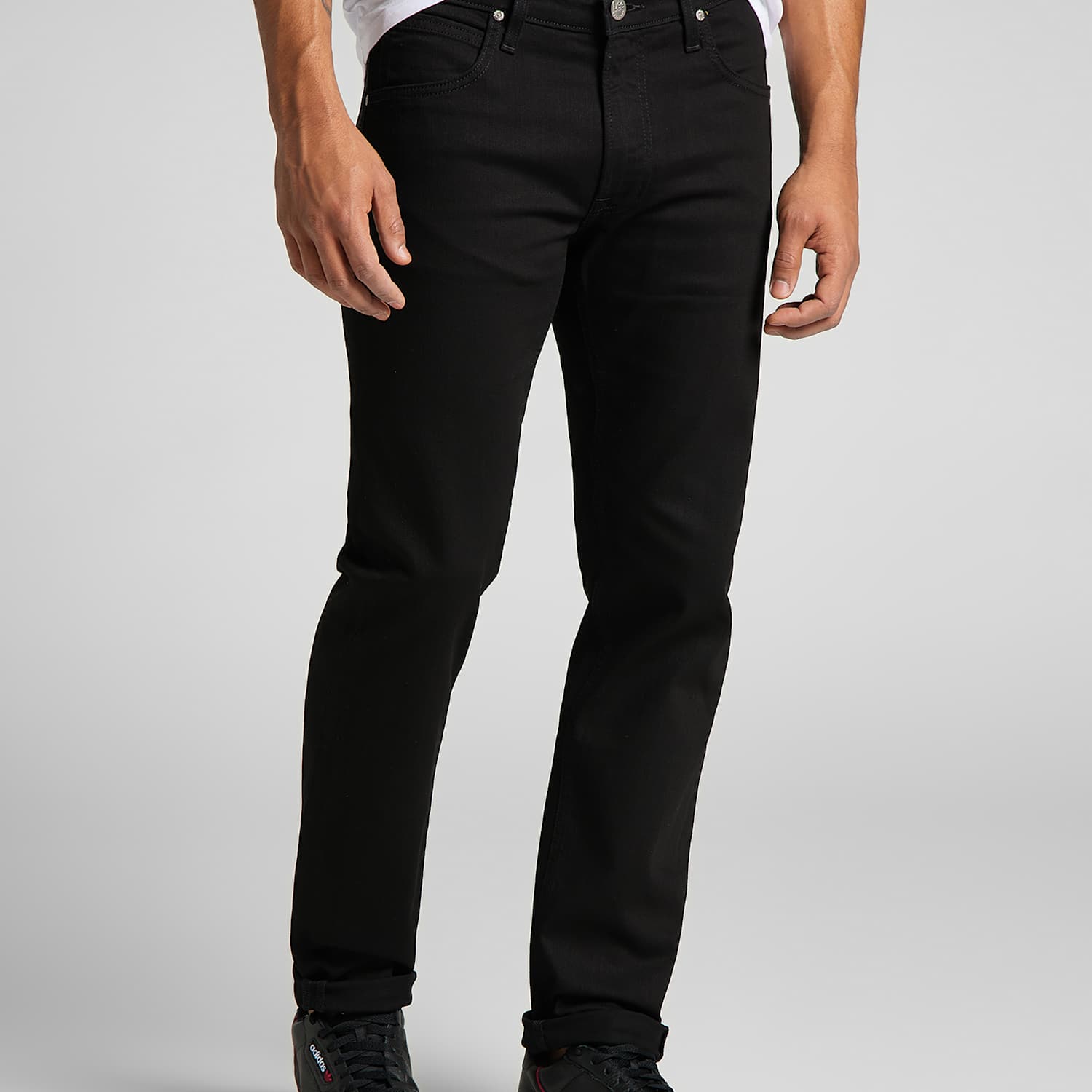 Lee Men's Regular Fit Daren Jeans - 32/32in - Black Denim - Available at M&S