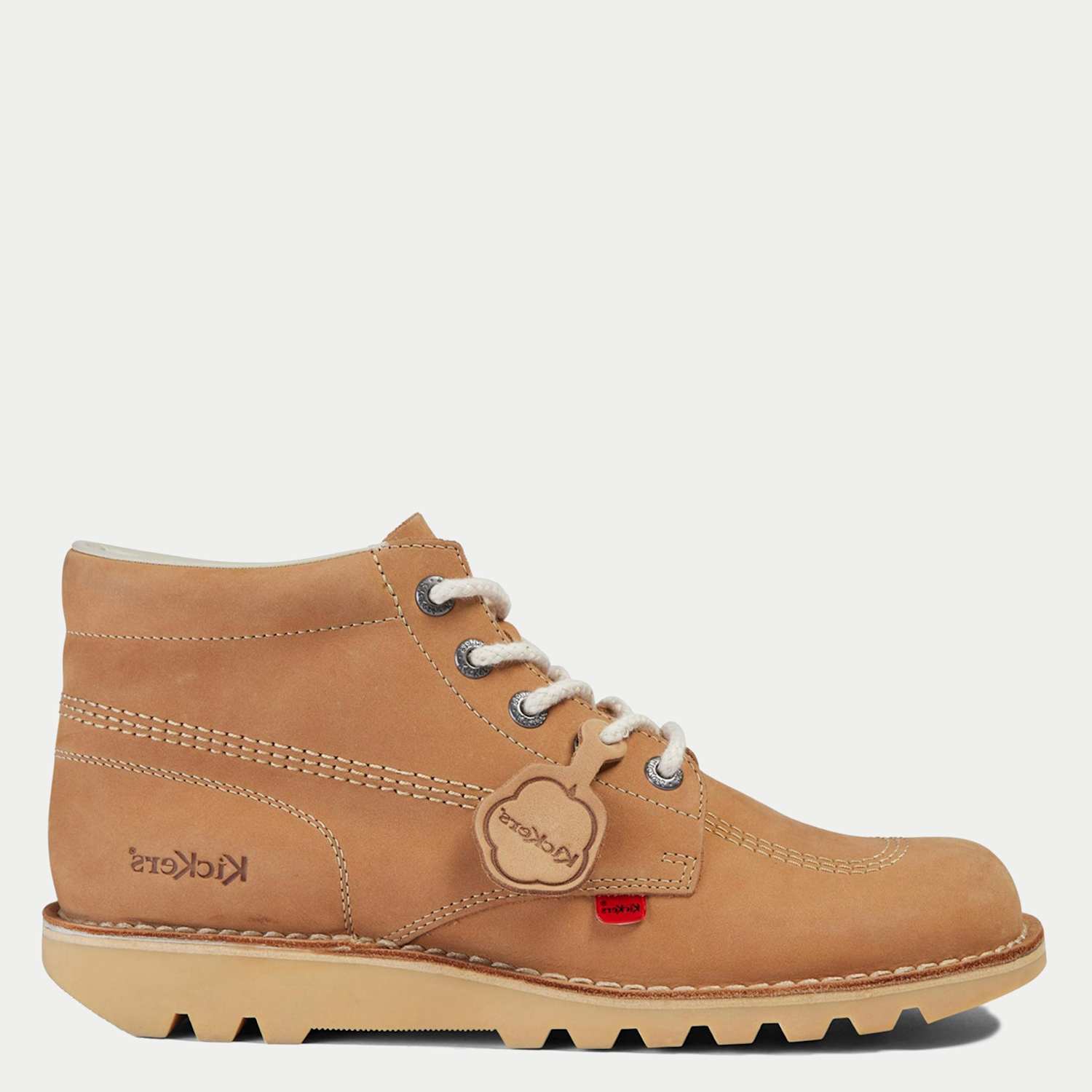 Kickers Women's Leather Chunky Lace Up Ankle Boots - 3 - Tan - Available at M&S