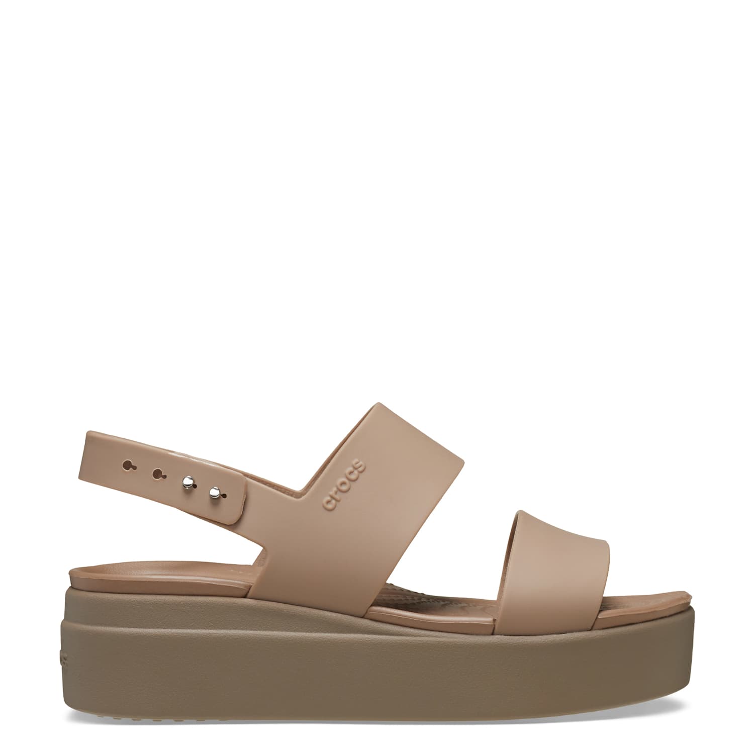 Crocs Women's Brooklyn Wedge Sandals - 8 - Brown - Available at M&S