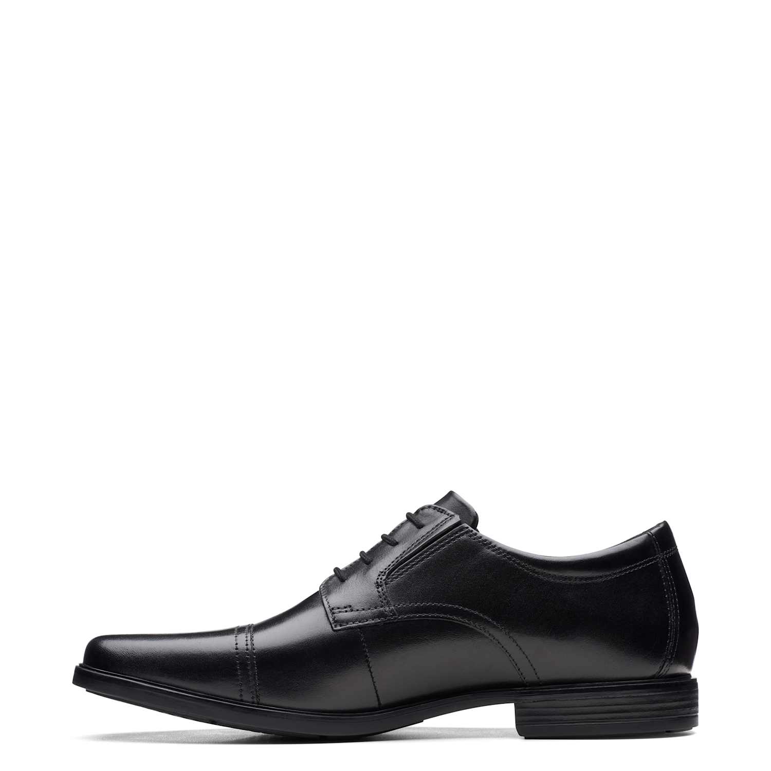 Clarks Women's Leather Oxford Shoes - 10½ - Black - Available at M&S