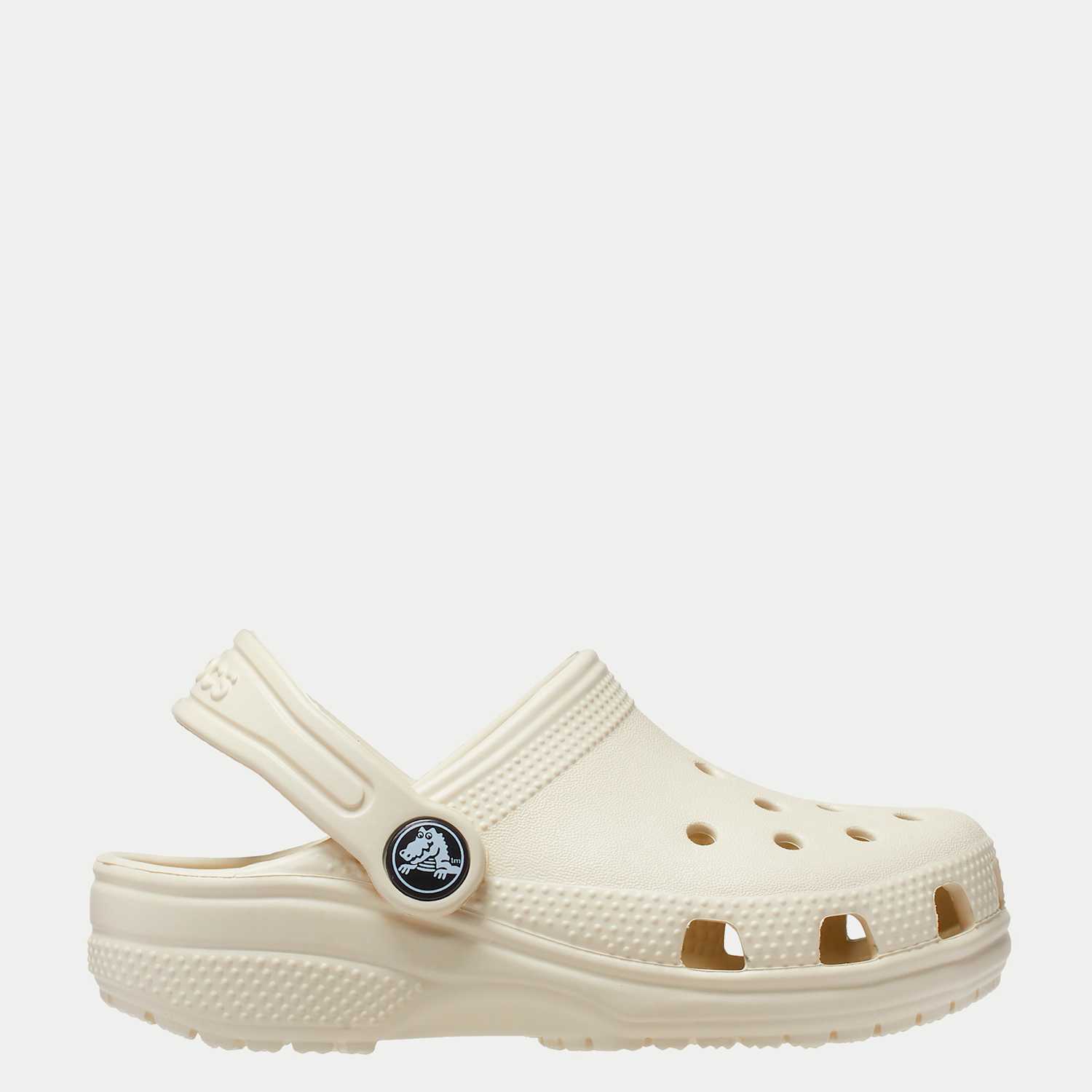 Crocs Girls Clogs (4 Small - 10 Small) - 8 - Cream - Available at M&S