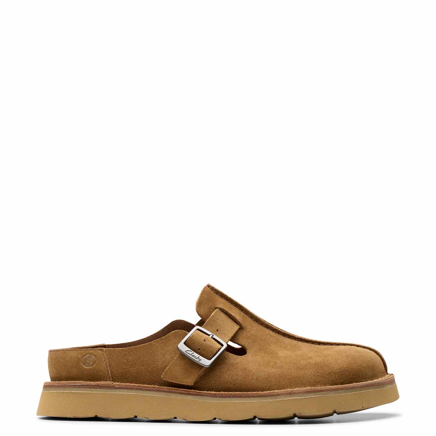 Clarks Women's Suede Slip-On Shoes - 11 - Tan - Available at M&S