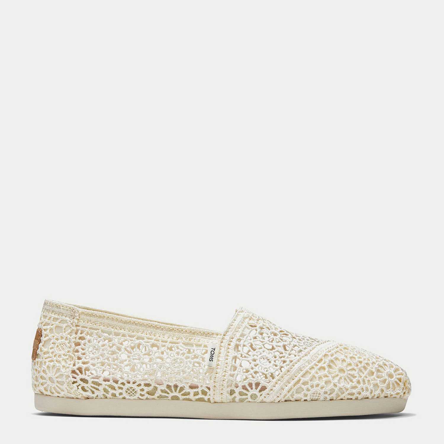 Toms Women's Canvas Embroidered Espadrilles - 6½ - Natural - Available at M&S