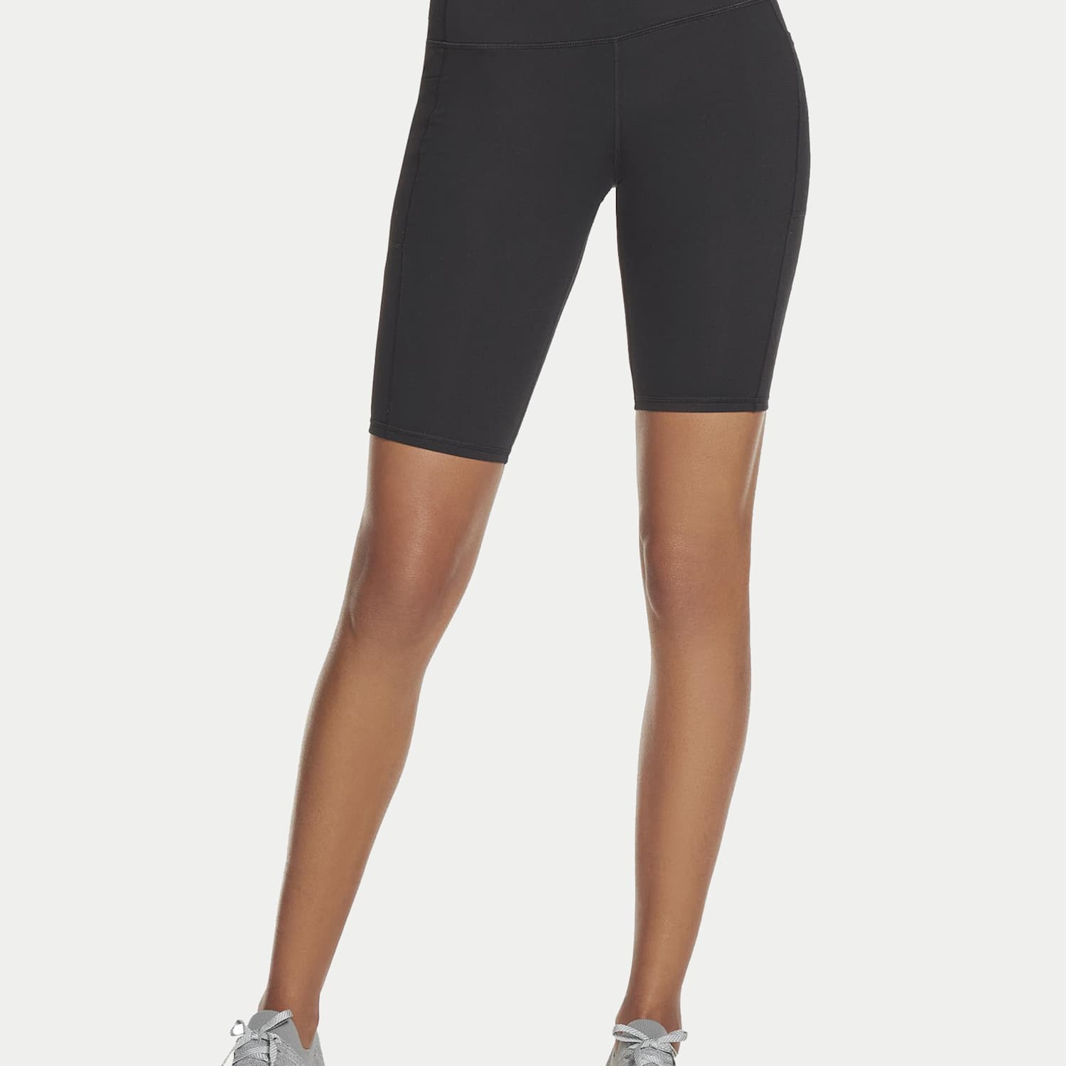 Skechers Women's GO WALK High Waisted Shorts - Large - Black - Available at M&S