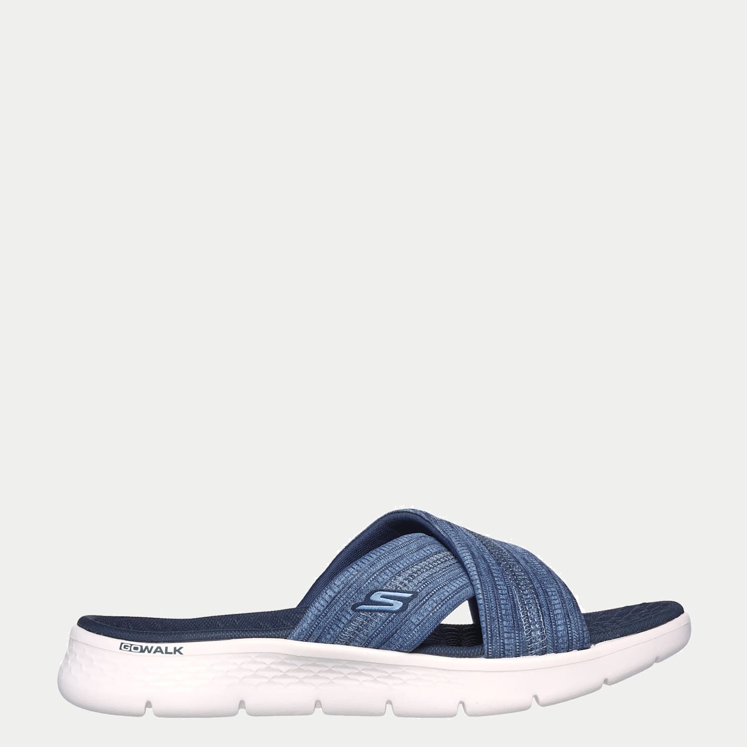 Skechers Women's GO WALK Flex Flat Sandals - 5 - Navy - Available at M&S