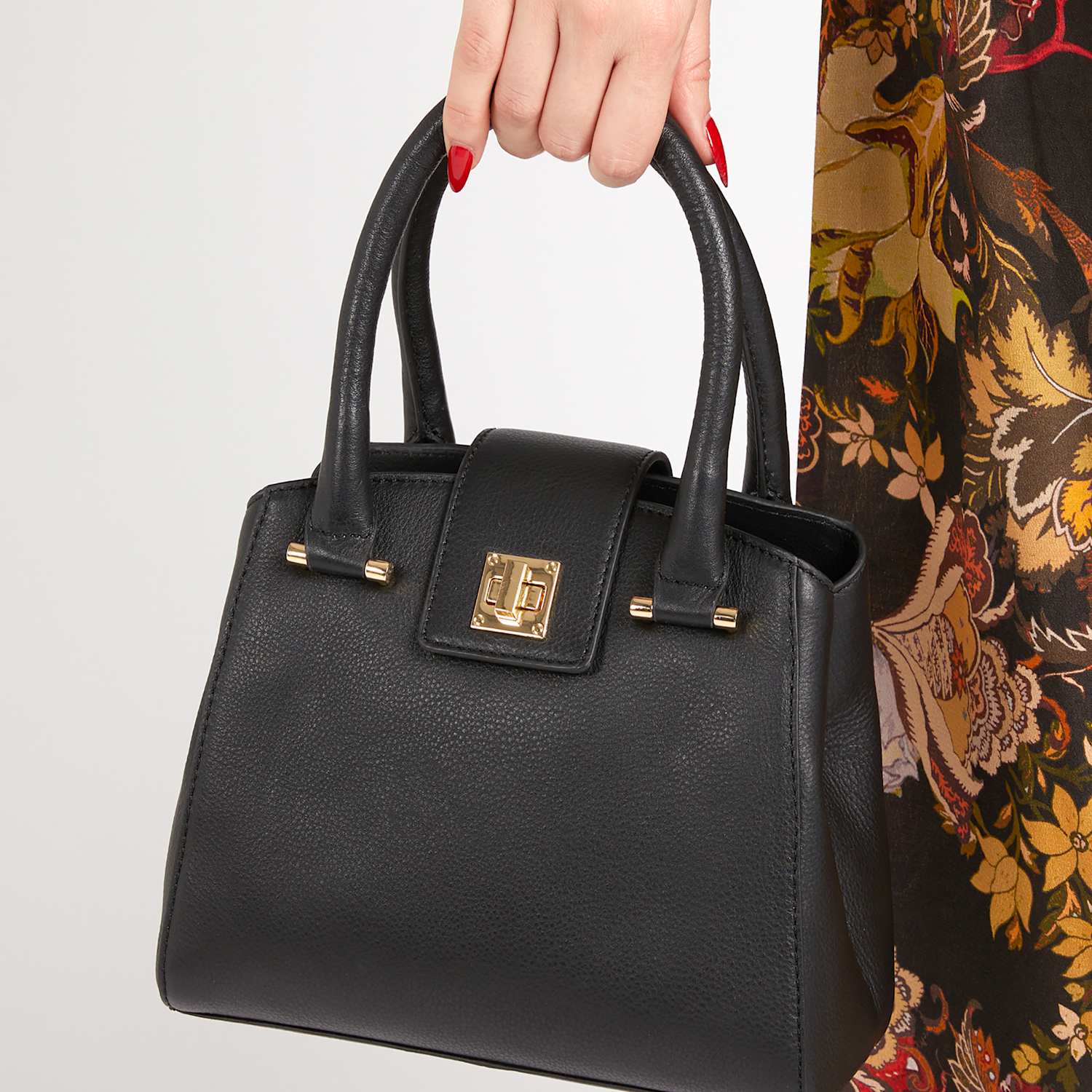 Jones Bootmaker Women's Leather Tote Bag - Black - Available at M&S