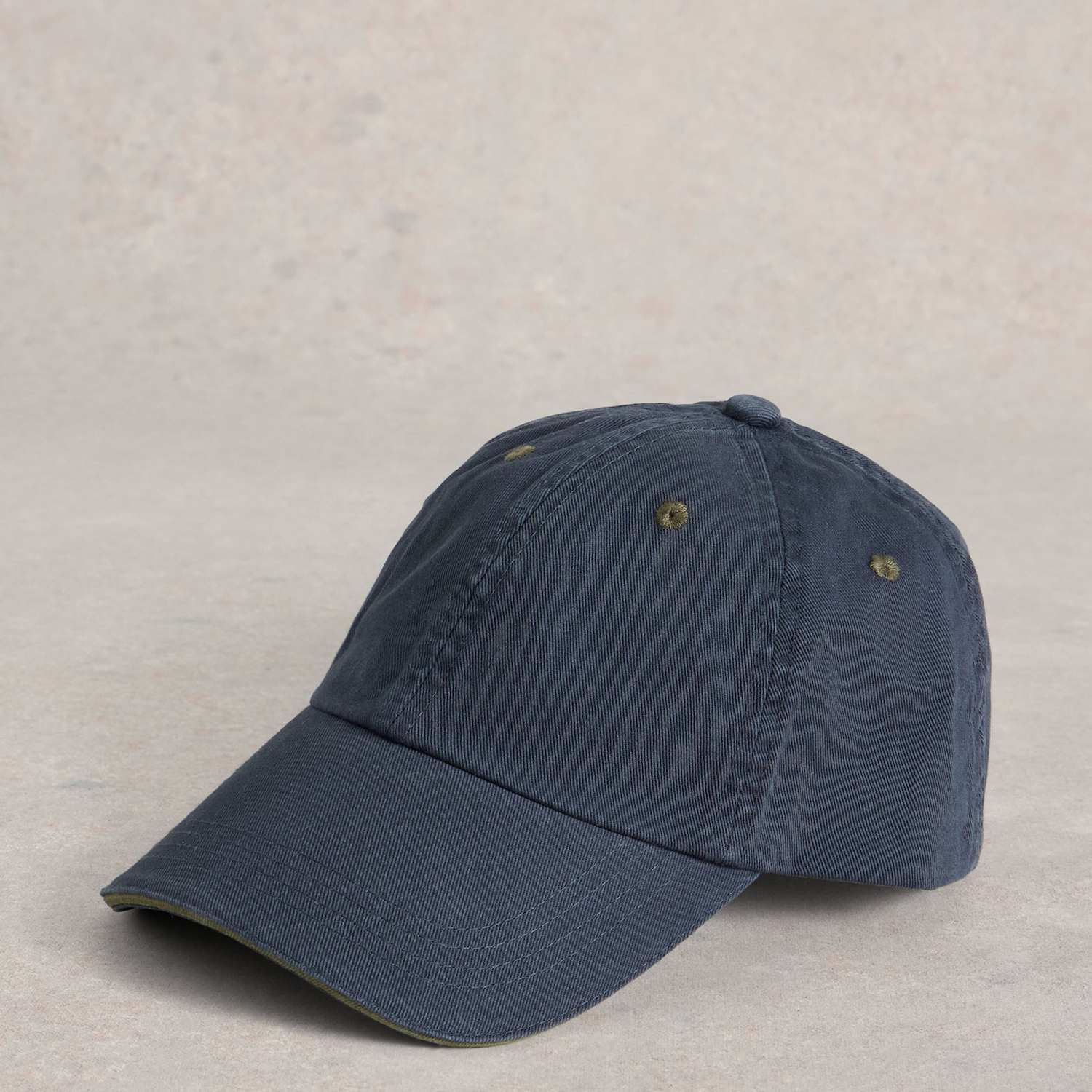 White Stuff Women's Pure Cotton Baseball Cap - Navy - Available at M&S