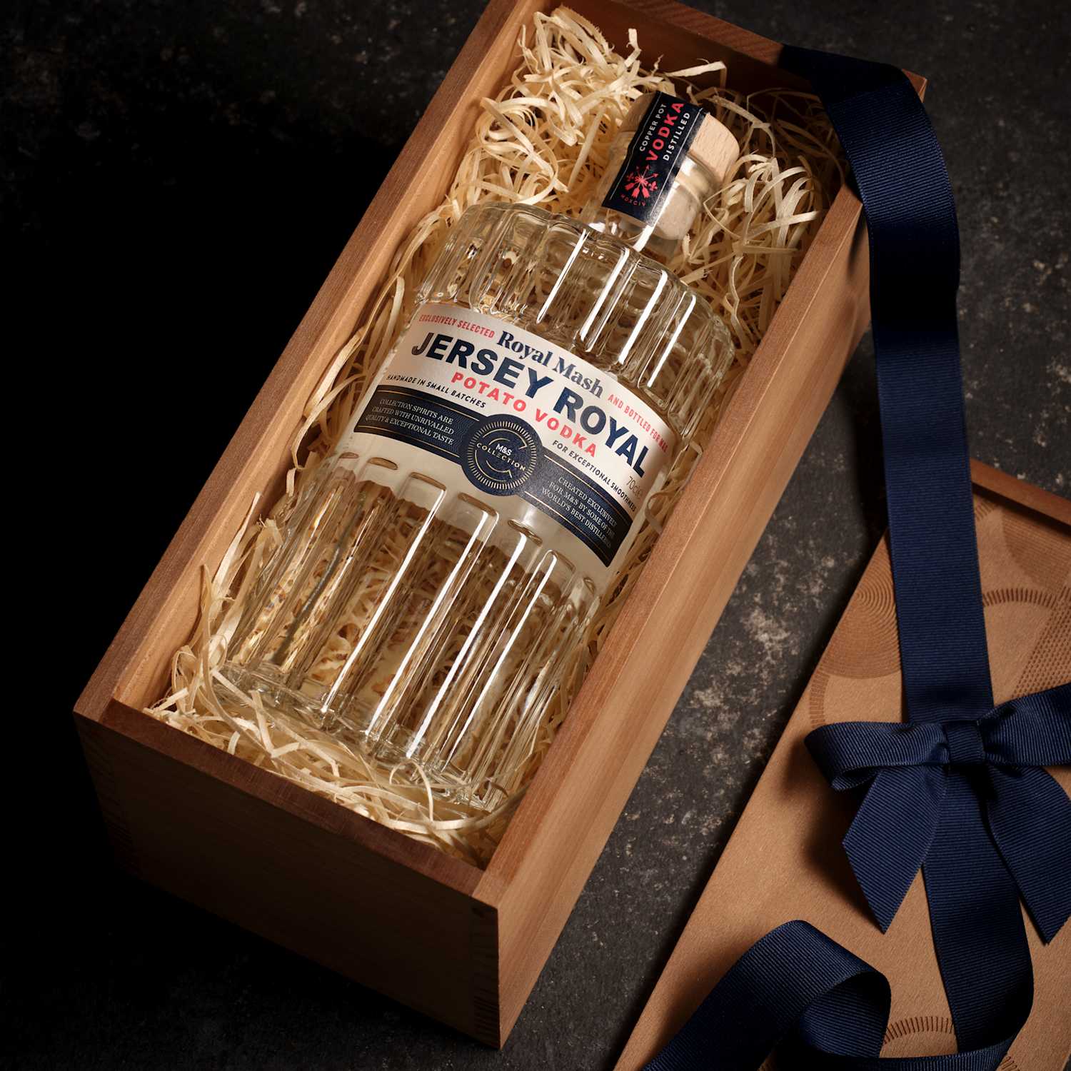 M&S Hampers Collection Jersey Royal Potato Vodka Gift