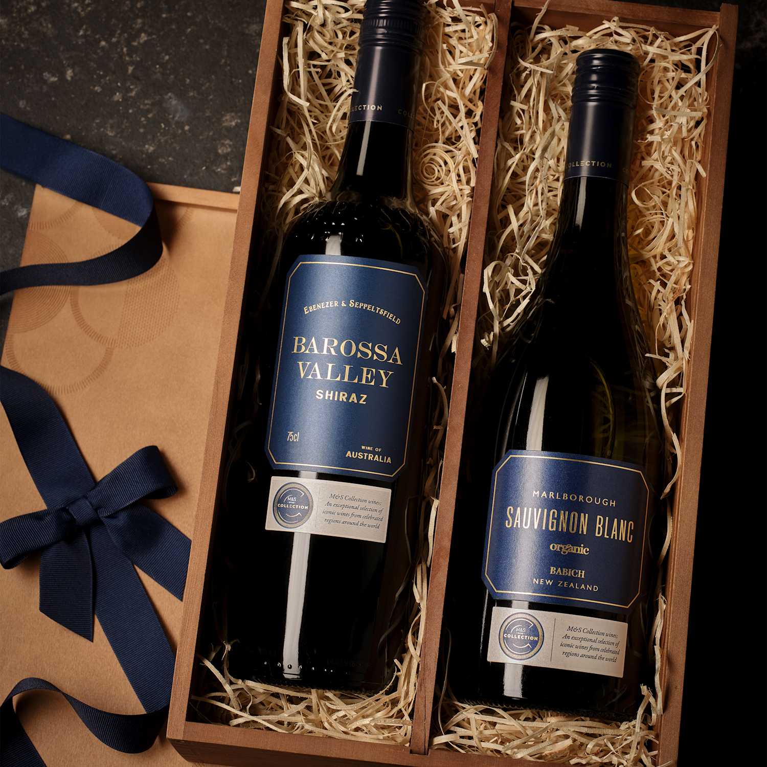 M&S Hampers New World Red & White Wine Duo Gift