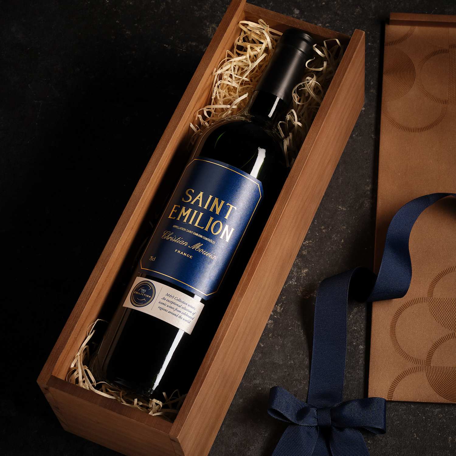 M&S Hampers St Emilion Red Wine Gift