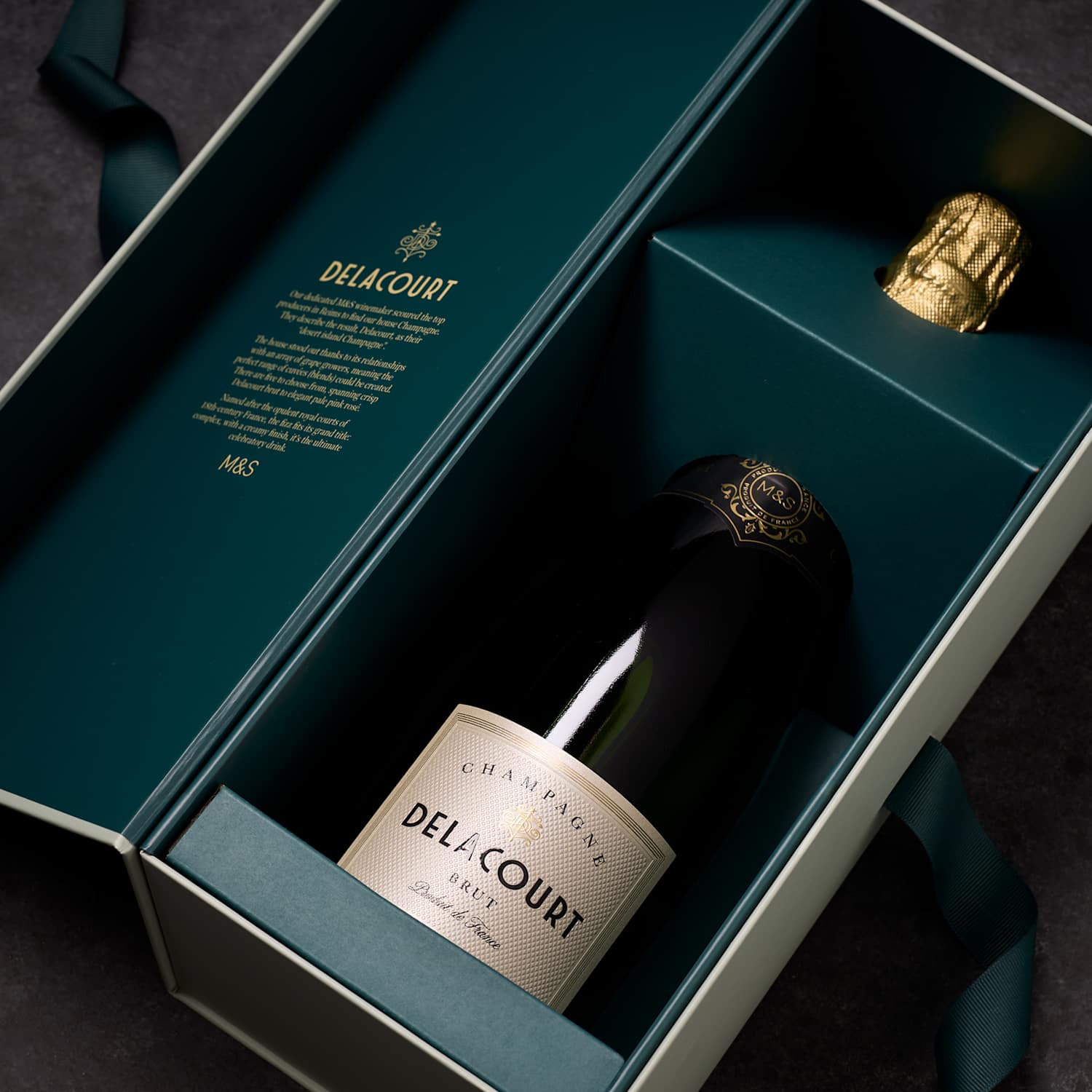 M&S Hampers Delacourt Brut Champagne Gift