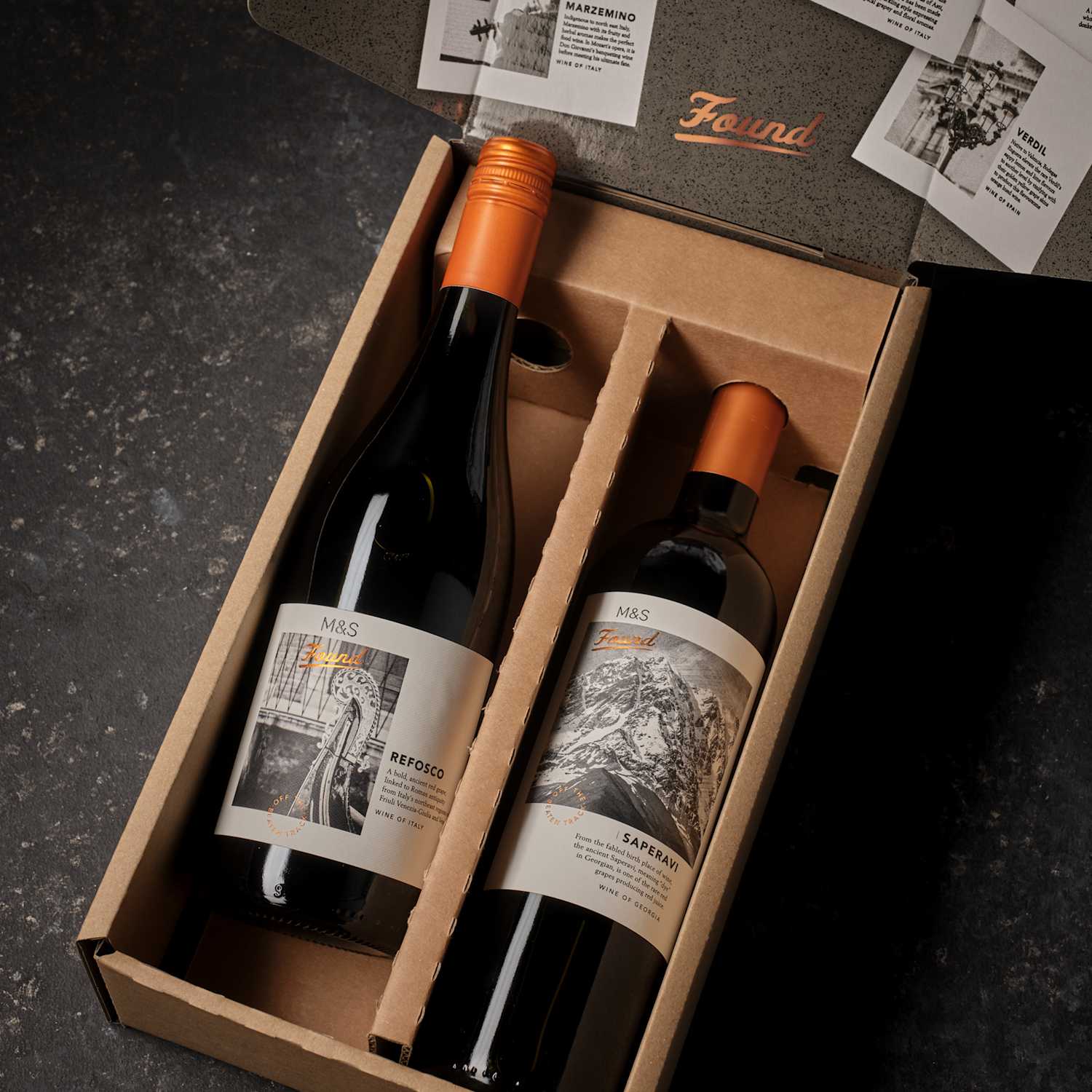 M&S Hampers Found Red Duo Gift