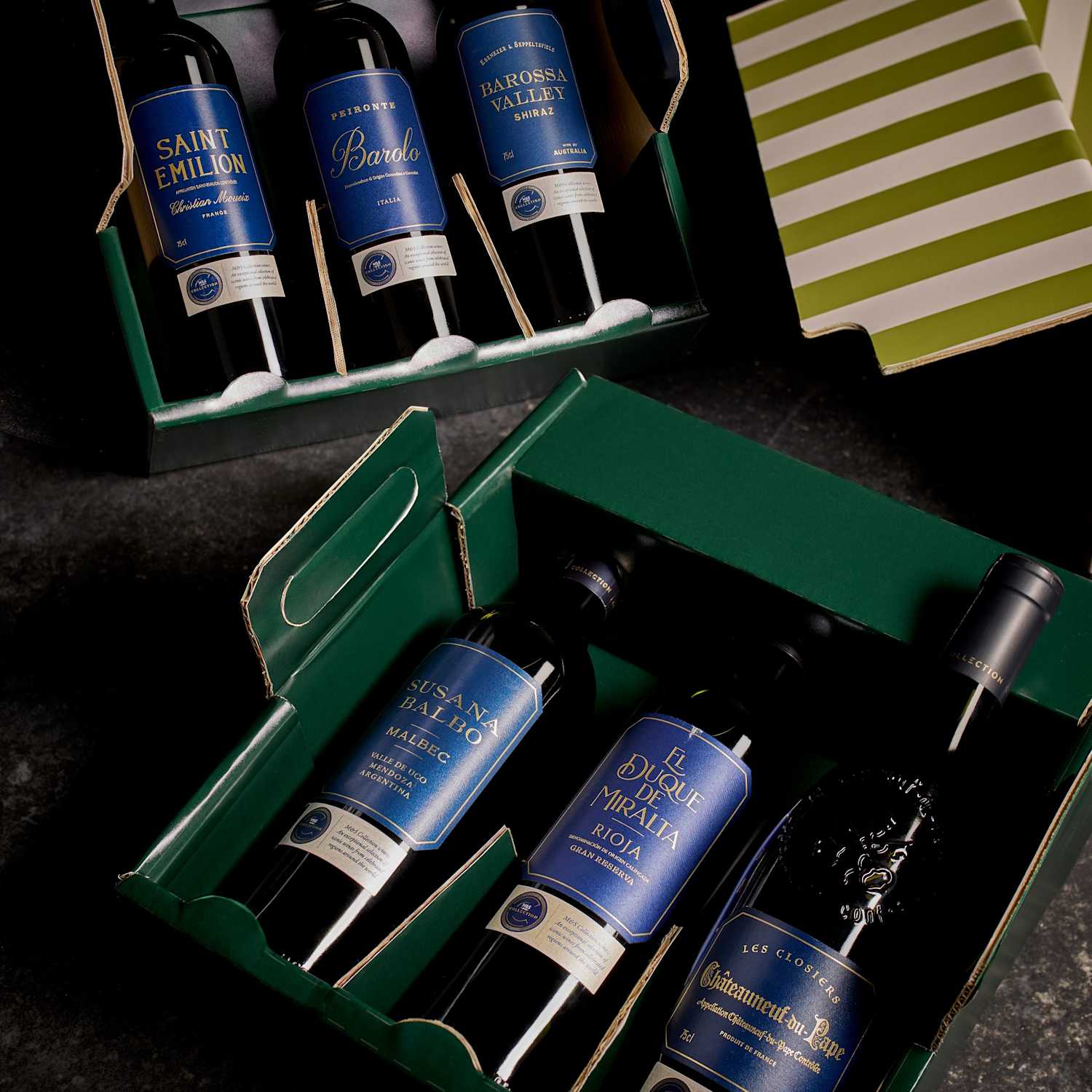 M&S Hampers Collection Red Wine 6 Bottle Gift