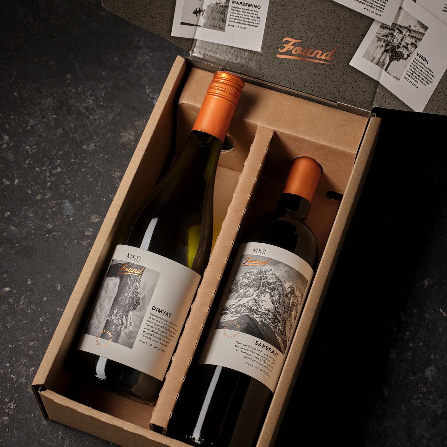 M&S Hampers Found Red & White Duo Gift