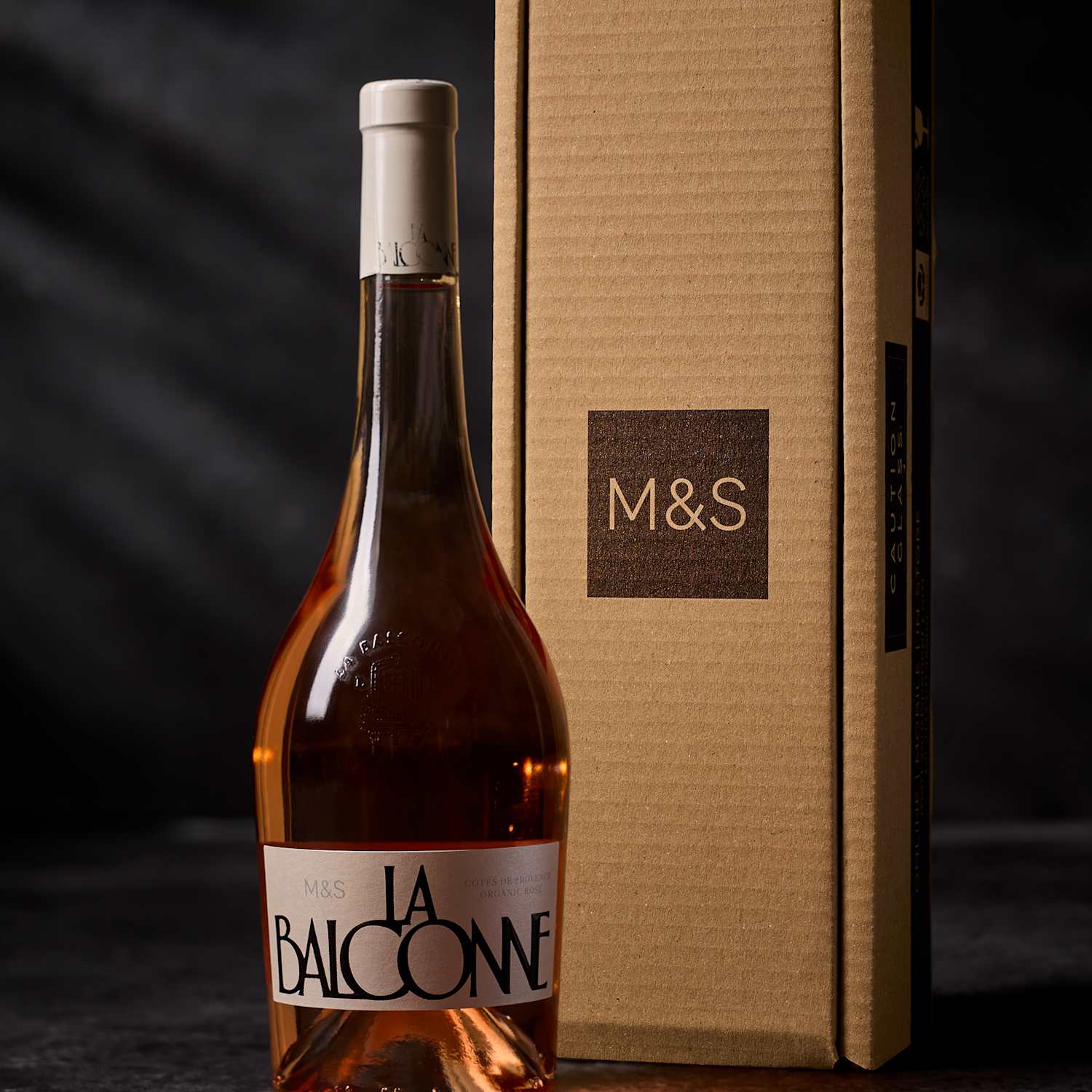 M&S Hampers La Balconne Rosé Single Bottle Gift