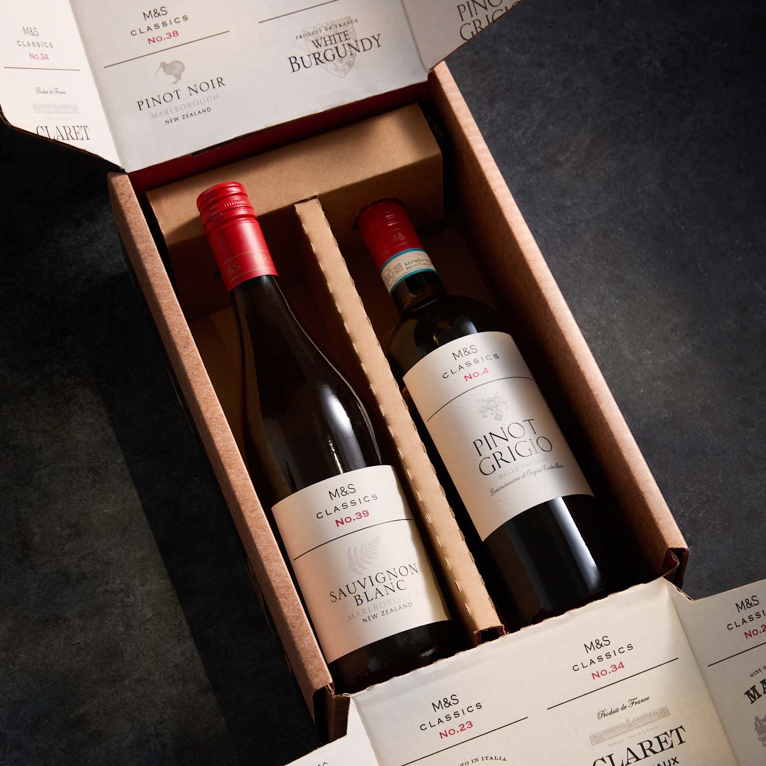 M&S Hampers Classics White Wine Duo Gift