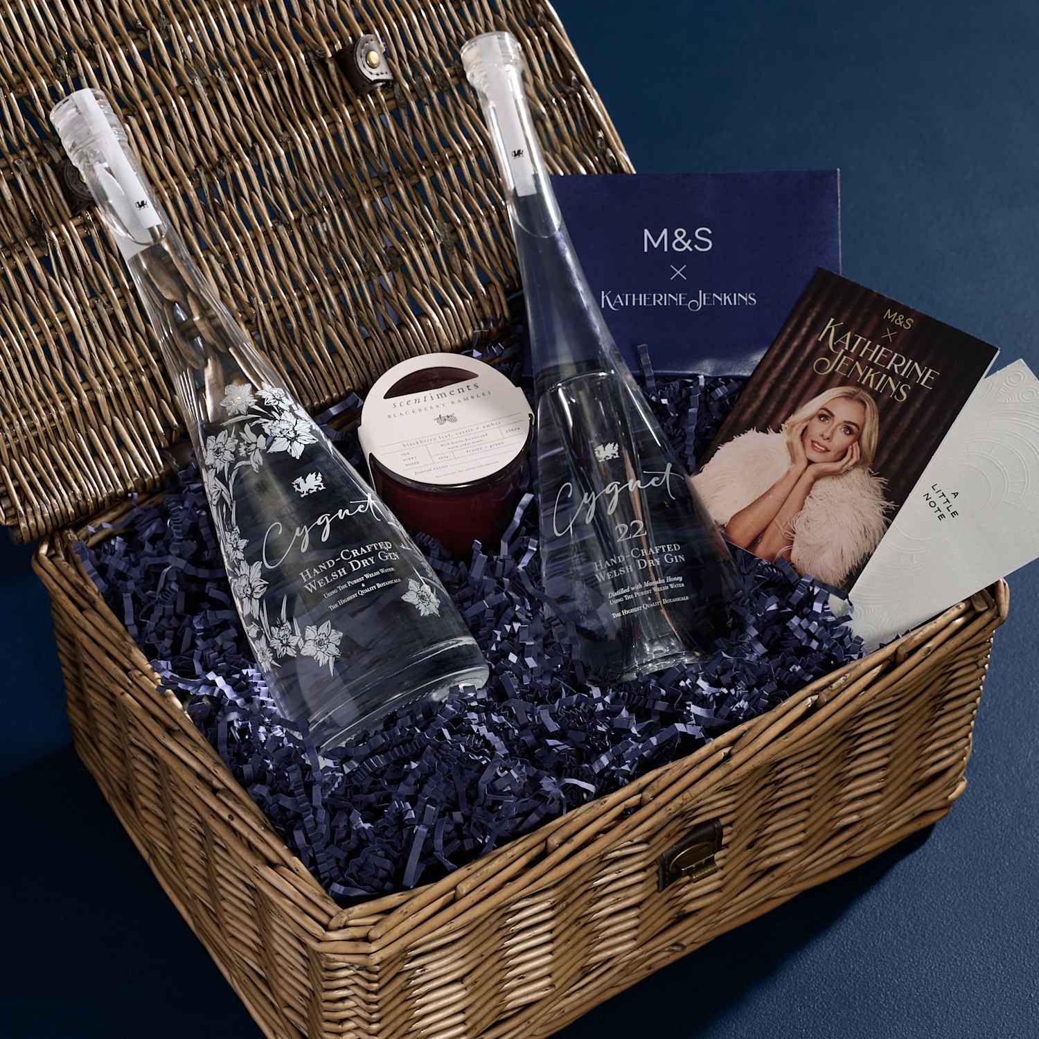 M&S X Katherine Jenkins Cygnet Gin Hamper