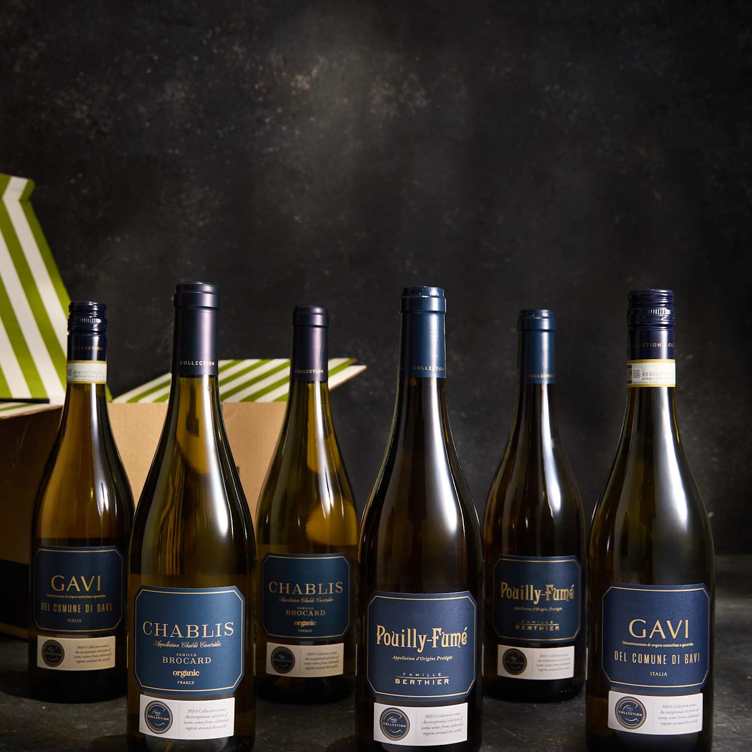 M&S Hampers Collection White Wine 6 Bottle Gift