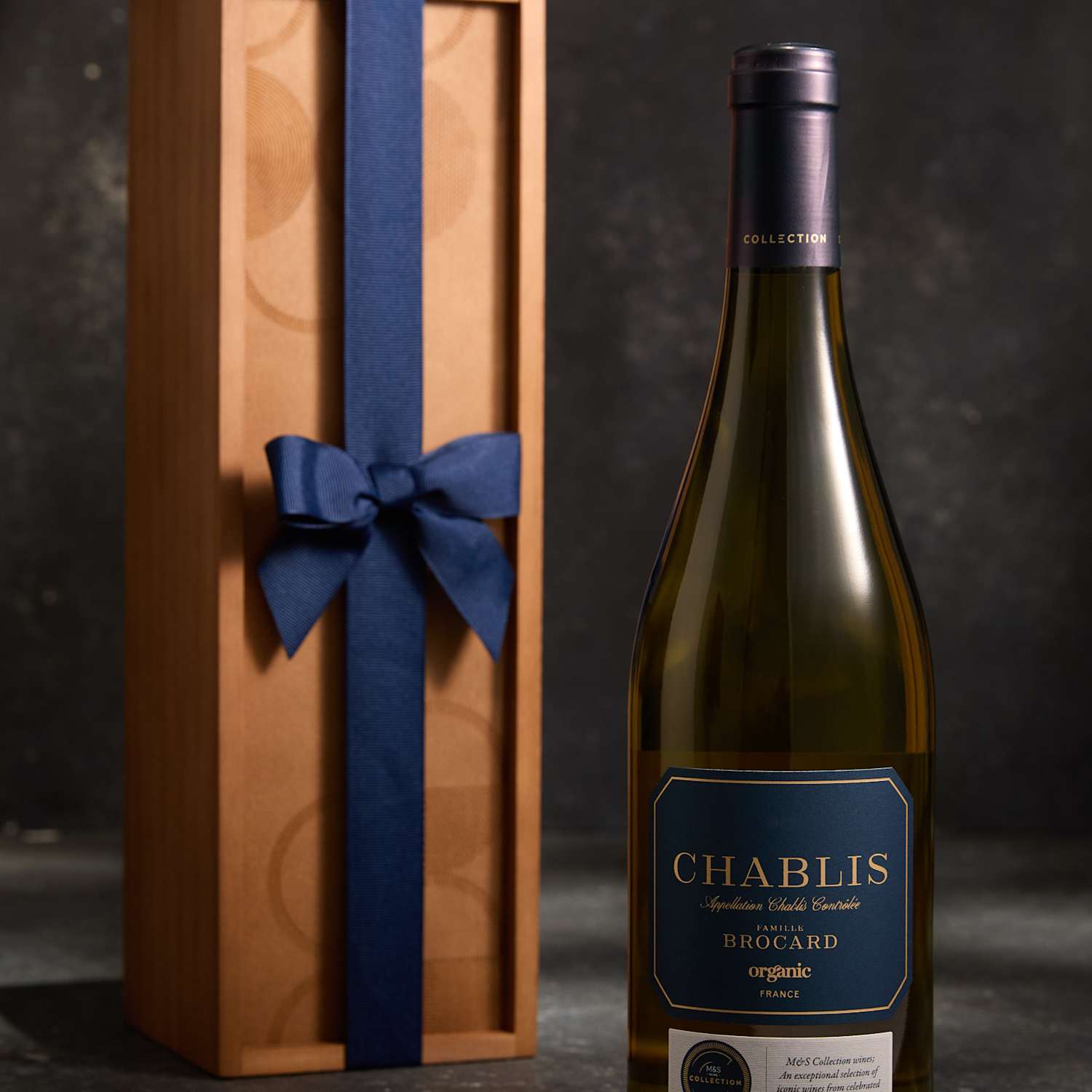 M&S Hampers Collection Organic Chablis White Wine Gift